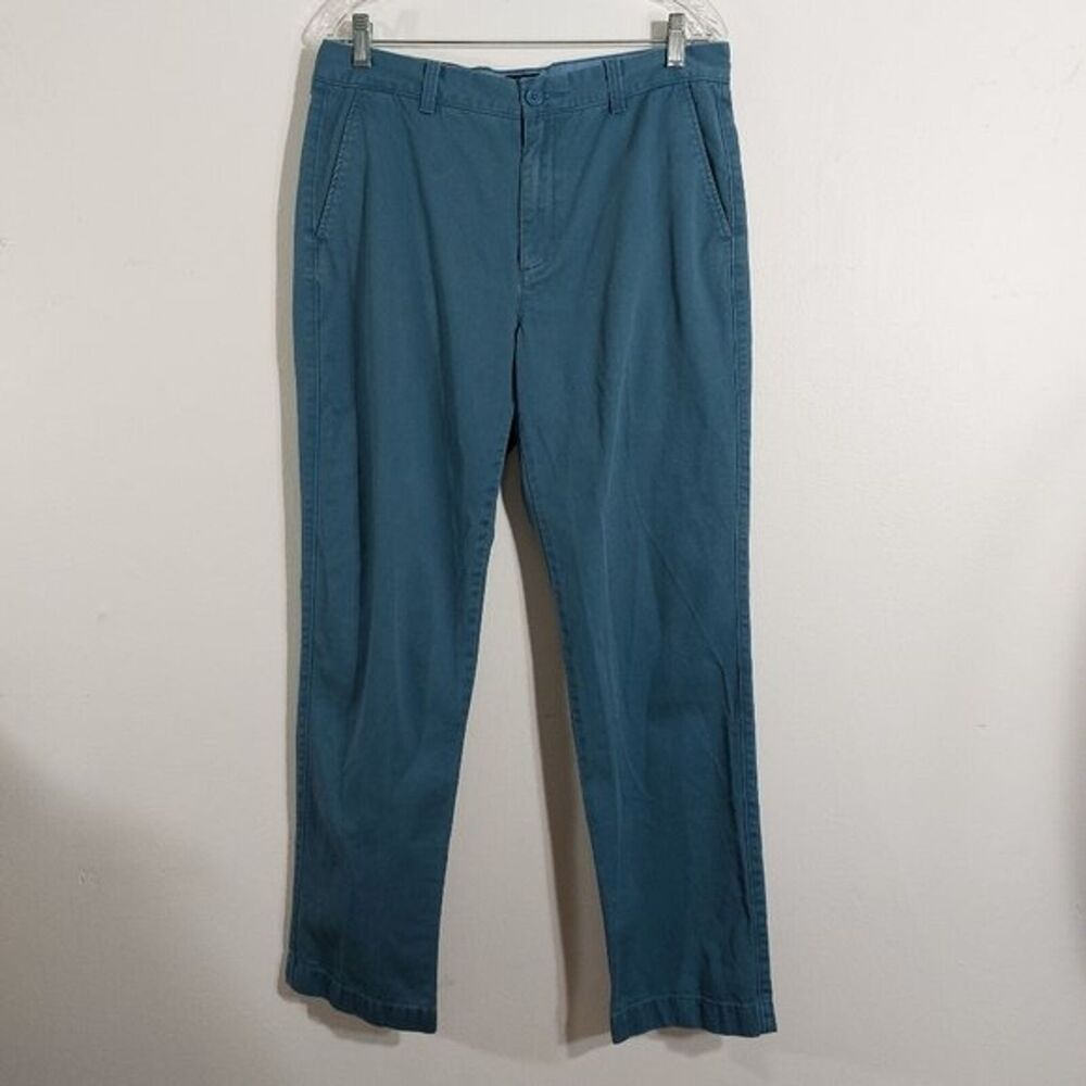J. Crew The Bleecker Blue Chino Pants Men's Size 33X32 - Picture 2 of 12